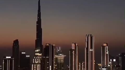 Dubai Night View _ #viral #youtubeshorts #daudtvofficial #shorts