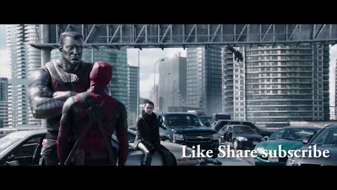 DeadPooL Funny fight scene 2 in Hindi