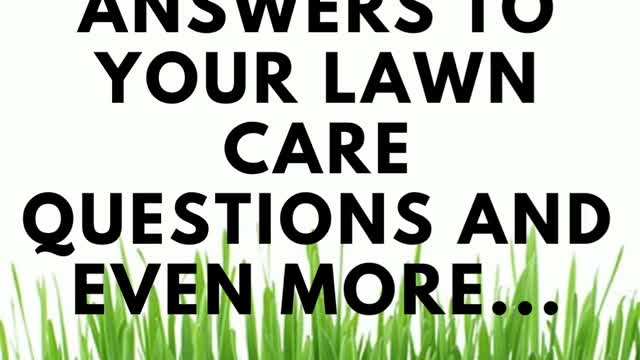 Caring for Your Lawn - The Secret of A Great Lawn