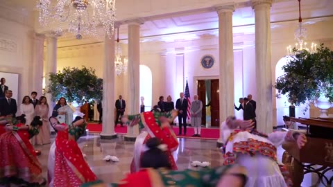 Special moments from PM Modi's warm welcome at the White House