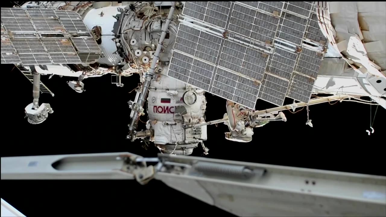 Russian cosmonauts take spacewalk to relocate radiator