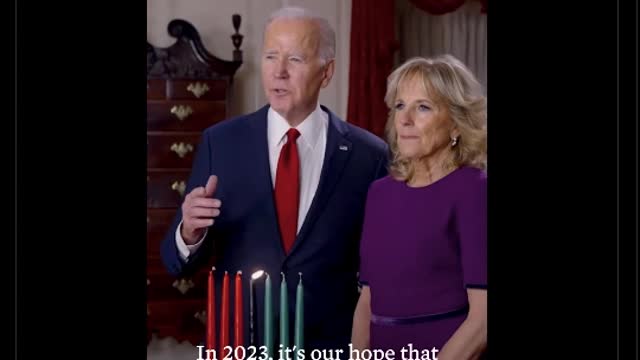 Happy Kwanzaa by Joe Biden