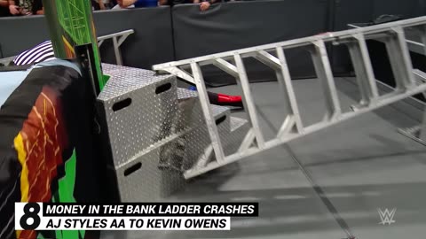 Money in the Bank ladder crashes: WWE Top 10, June 1, 2023