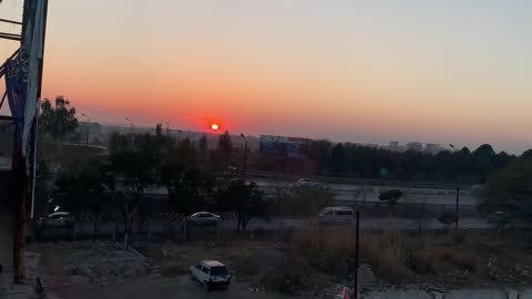 Beautiful Sunset Of Islamabad Pakistan