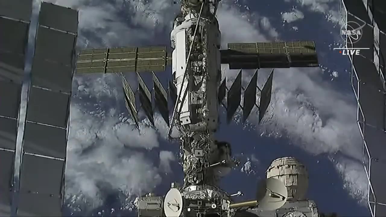 NASA's SpaceX Crew-4 Mission Undocking from the International Space Station (Official Broadcast)