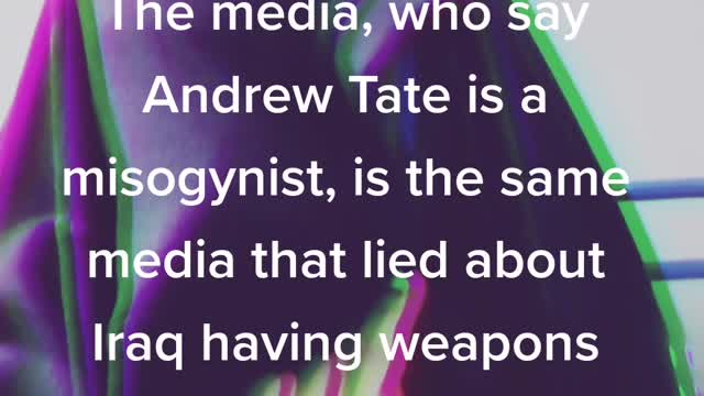 They Are Lying About Tate!