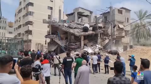 Watch_ Video Captures Moment Israeli Airstrike Destroys Home Of Suspected Islamic Jihad Member