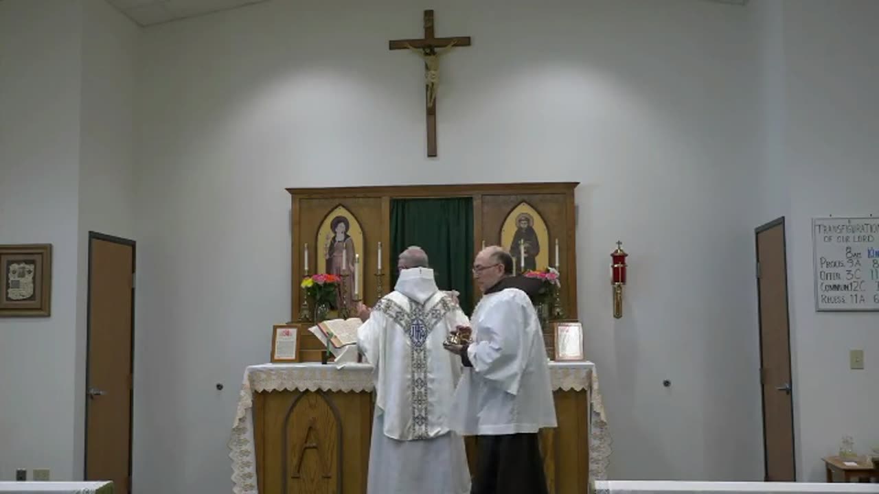 Transfiguration of Our Lord - Holy Mass 08.06.23