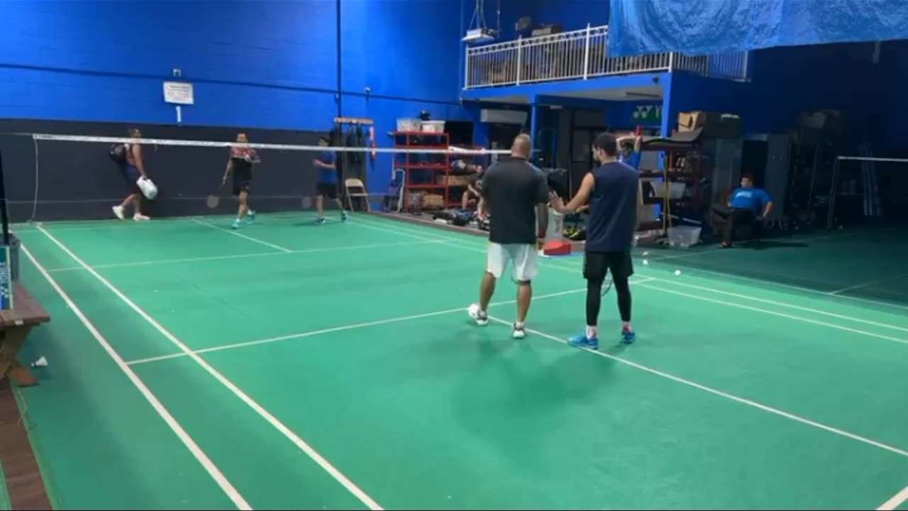 Badminton match part 2