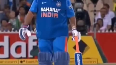 MS Dhoni wins it for India vs Australia