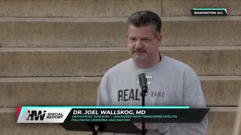 Vaccine injured Orthopedic Surgeon Dr. Joel Wallskog shares his story