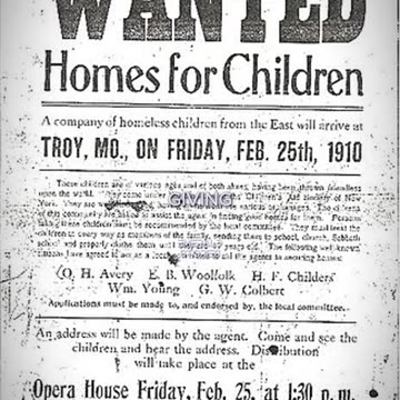 The Orphan Trains 🚂