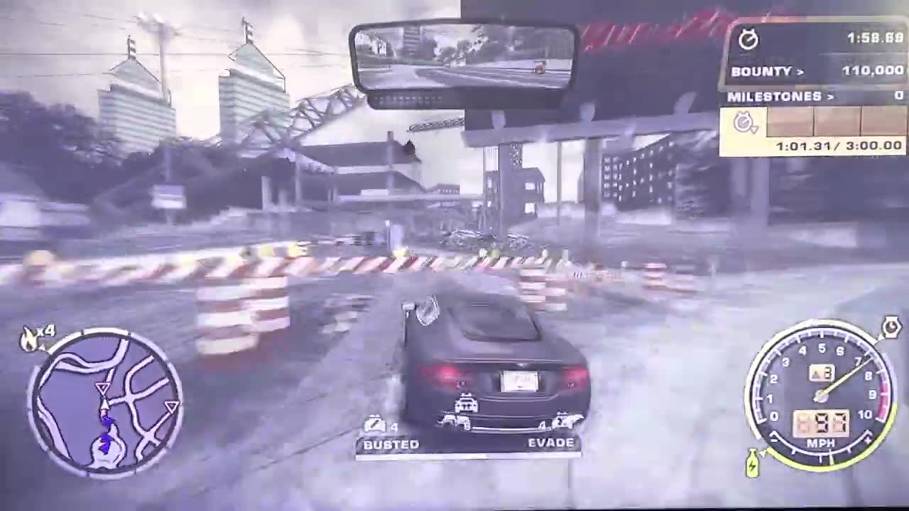 NFS Most Wanted 2005 Challenge Series Event 32 1st Try(Xbox 360 HD)