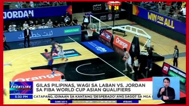 Gilas Pilipinas, wagisalaban vs Jordan sa FIBA World Cup Asian Qualifiers