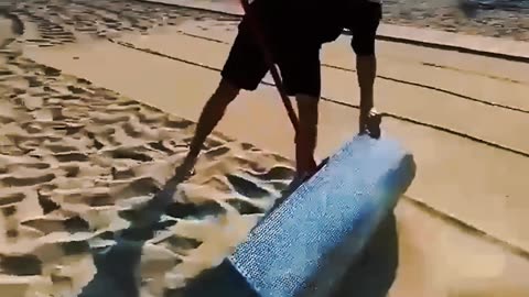 Cómo reciclar en una playa