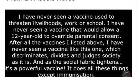 A nurse in Australia shares about the VAX
