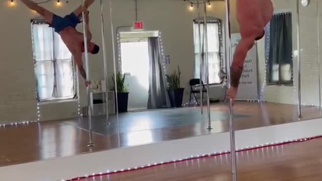 Who wants to take my #pole class! 😂