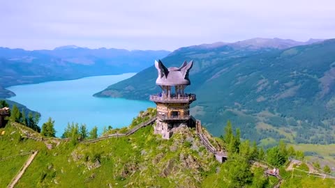 Share a Chinese scenic spot, Kanas, Xinjiang