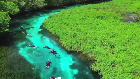 Ride in dreamy lake bolivia