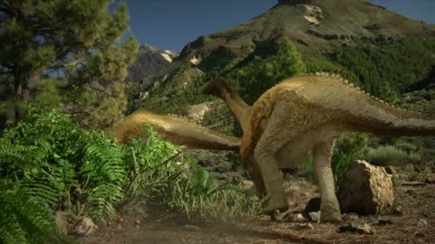 Dinosaur Eats Poison Mushrooms!