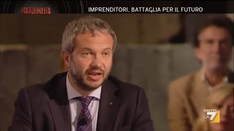 🔴 Claudio Borghi a "Piazza Pulita" su La7 (23/09/2013)