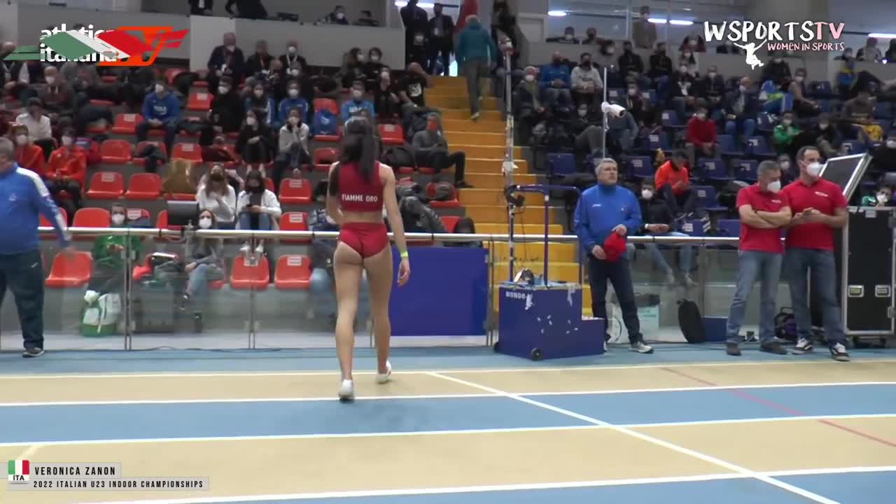 Veronica Zanon - Long Jump _ 2022 Italian U23 Indoor Championships