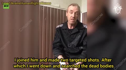 2022-11-15 Captured Ukrainian military officer during interrogation