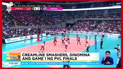 Power trio Valdez,Galanza, at Carlos,nagpasiklab sa PVL FinalsGame 1