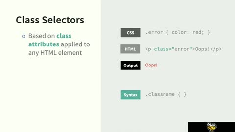 What are basic selector types?