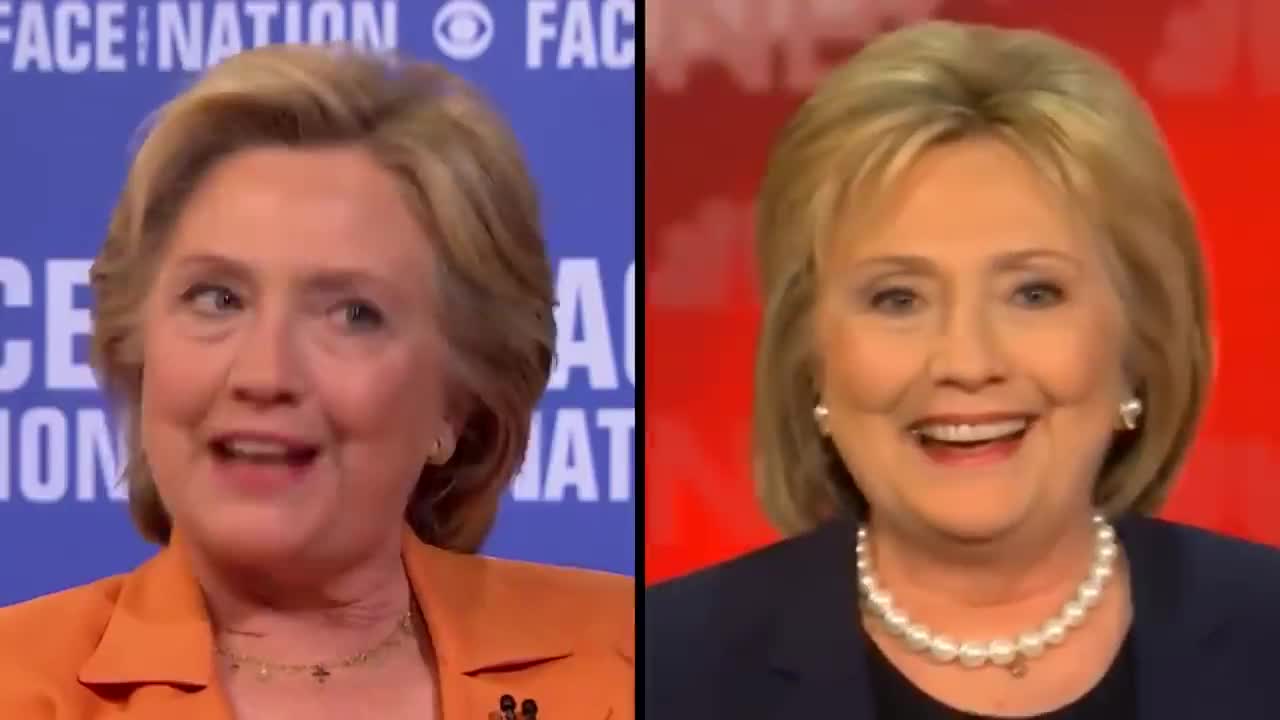 Hillary Clinton cackling about Gaddafi being sexually tortured to death