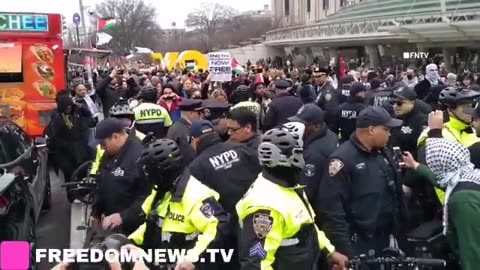 Brooklyn—At another direct action for Palestine on Feb. 10, leftist protesters rioted and