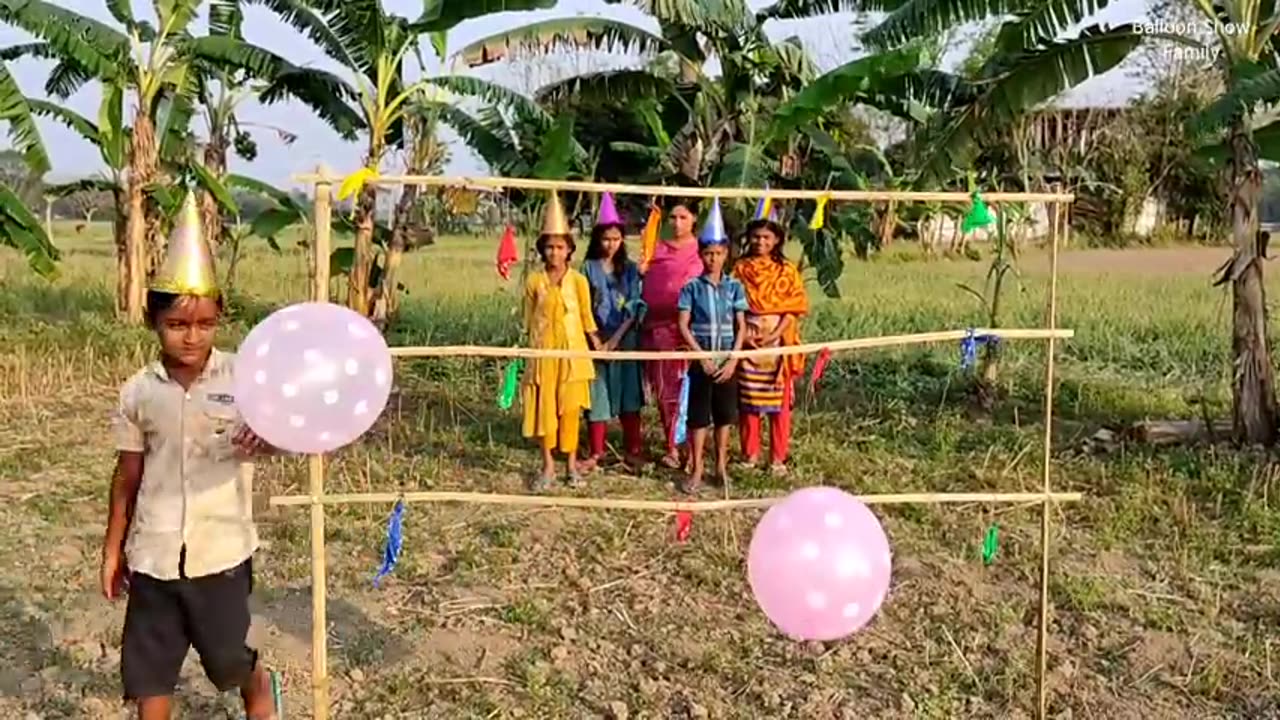 Ballon fun Outdoor with friend