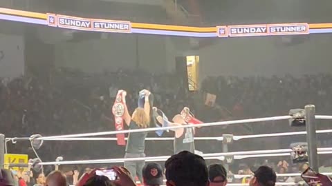 The Usos vs Sami zayn & Kevin Owen's UNDISPUTED TAG TEAM TITLE MATCH