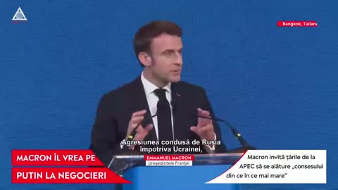 Macron: Războiul din Ucraina este o criză mondială