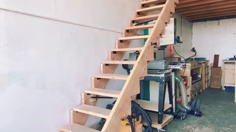 crazy ideas | hidden wood stairs