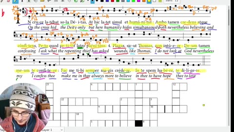 Weekly Chant: Adoro Te Devote, v3&4