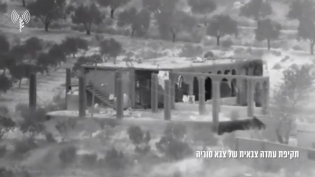 The IDF says fighter jets struck a Hezbollah command center in southern Lebanon in