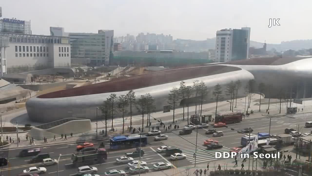 DDP: Dongdaemun Design Plaza in Seoul, South Korea