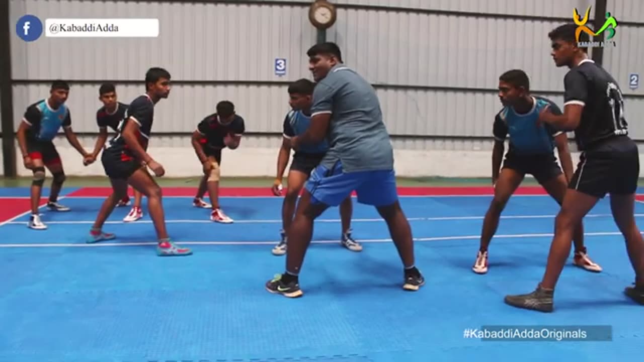 Kabaddi Practice in group