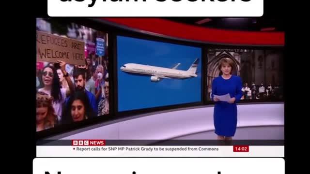 Plane set to deport asylum seekers