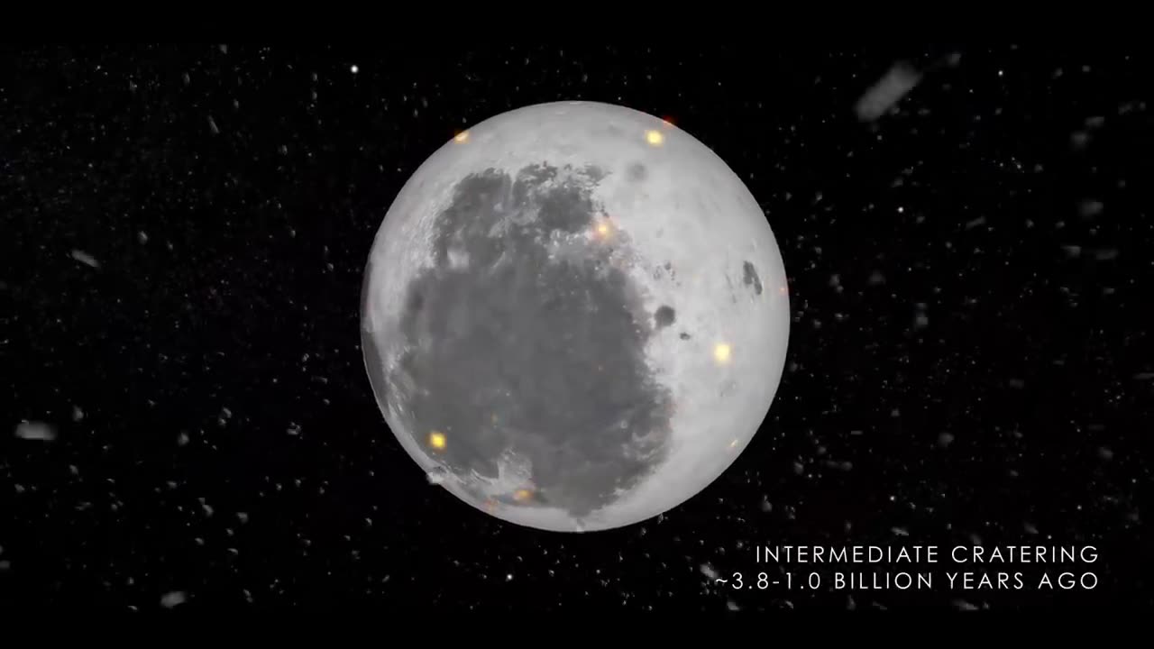 NASA/EVOLUTION OF THE MOON