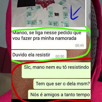 O rapaz ficou balançando