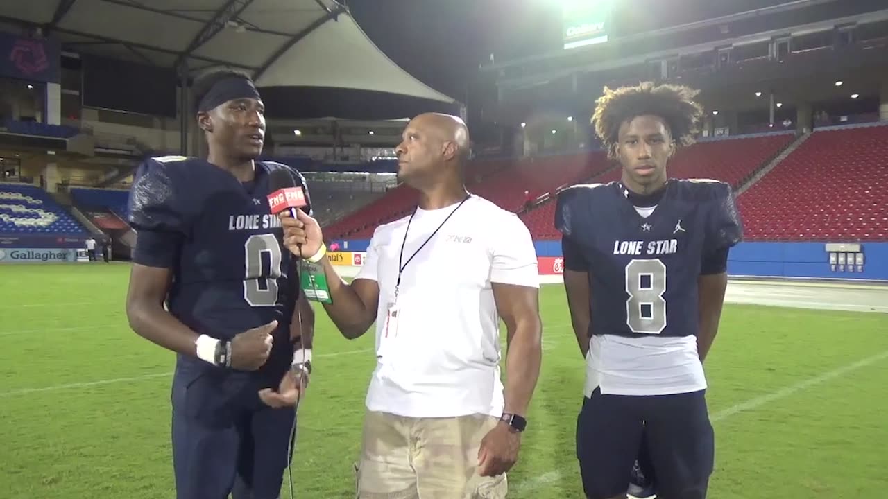 Lone Star WR Winston Pollard on the game winning score & ATH Davian Groce get a Huge W vs Reedy