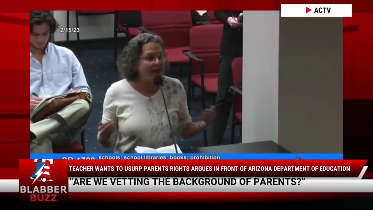 Teacher Wants To Usurp Parents Rights Argues In Front of Arizona Department Of Education