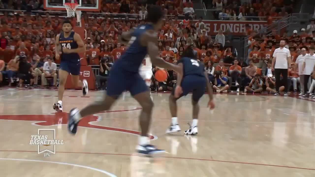 Texas Men's Basketball vs UTEP LHN Highlights [Nov. 8, 2022]