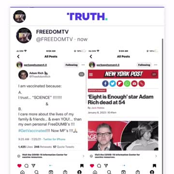 Another mean covid cult member is gone