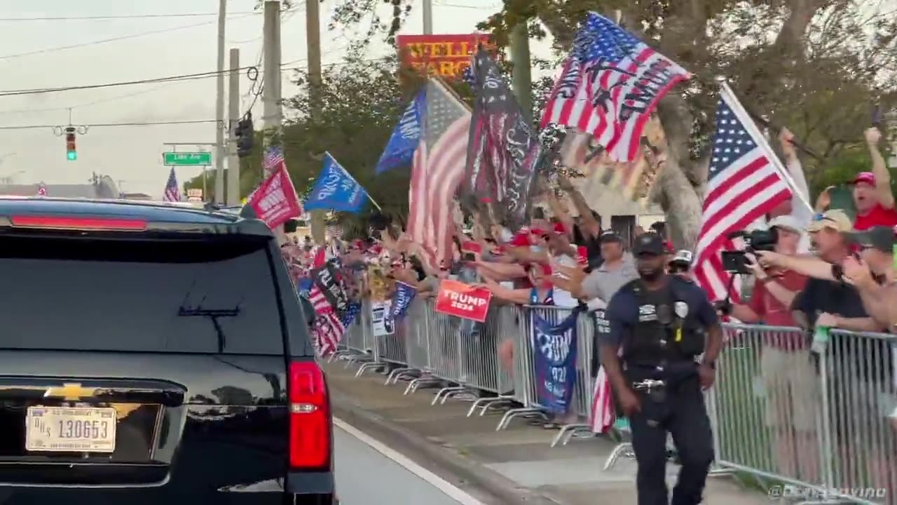 HUGE: President Trump Returns To Mar-A-Lago Following Arraignment
