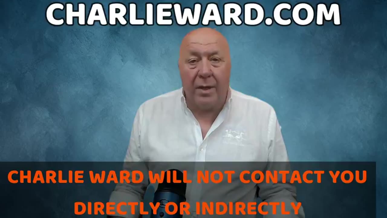 A WARNING FROM CHARLIE WARD!