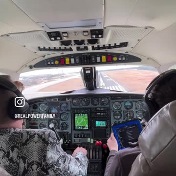 Ethan lands the plane on his own