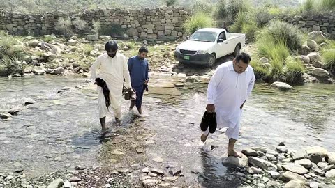 Visit on tribal area Koh e Suleman